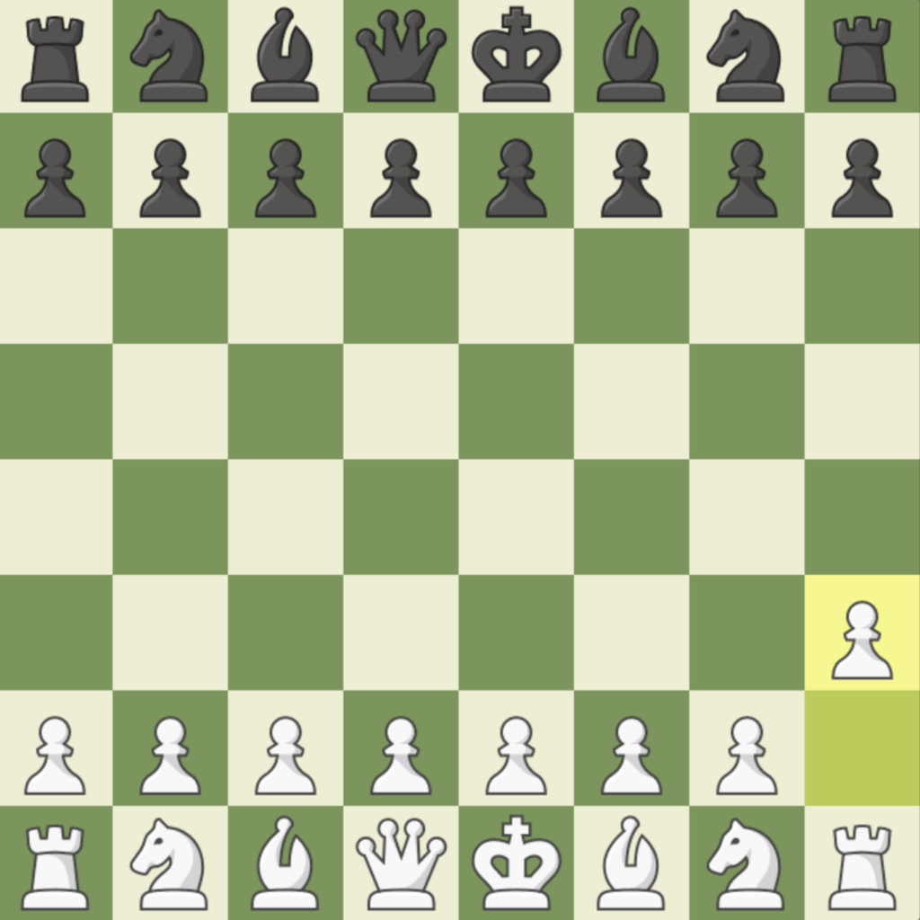 1. h3 opening move