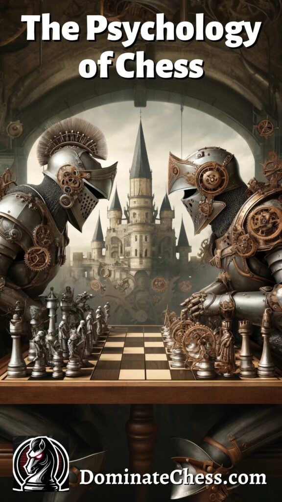 Understanding the psychology of chess steampunk pin